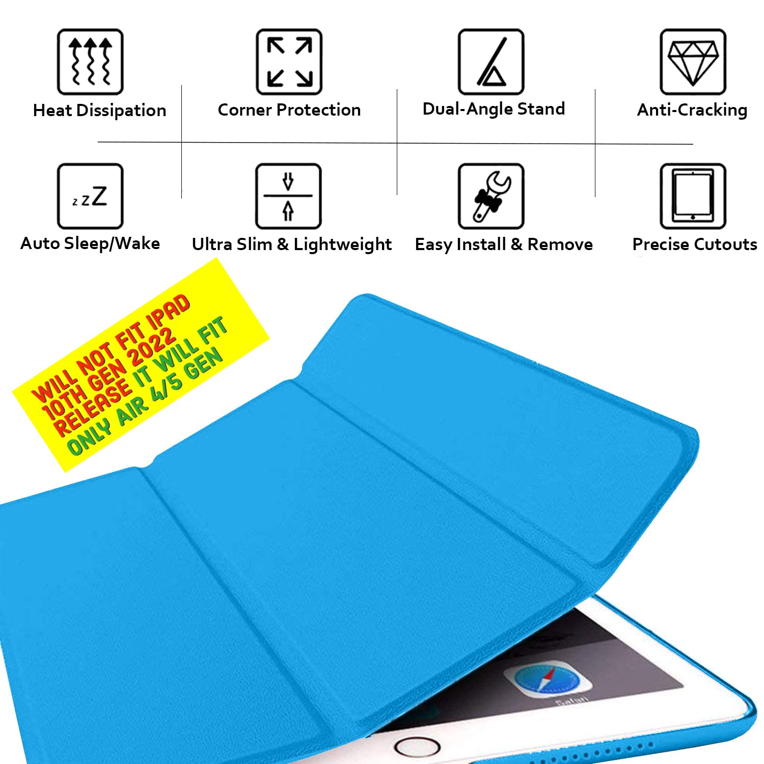 Amazon.com: DuraSafe Cases for iPad Air 5th 4th 6th 11th [ Air 11